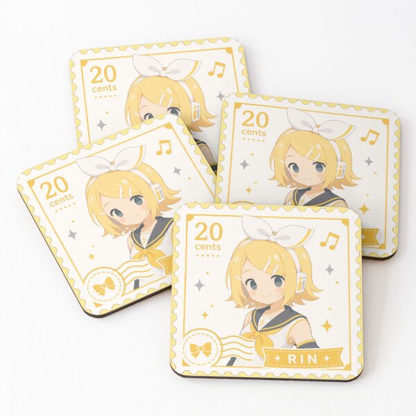 Artikelvorschau, Kagamine Rin Vocaloid Briefmarke entworfen und verkauft von lilypadblue.