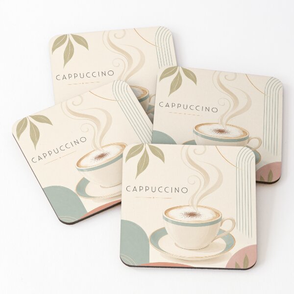 Item preview, Caffe Moderno Capuchino - Amantes del Café designed and sold by EverydayMagik.