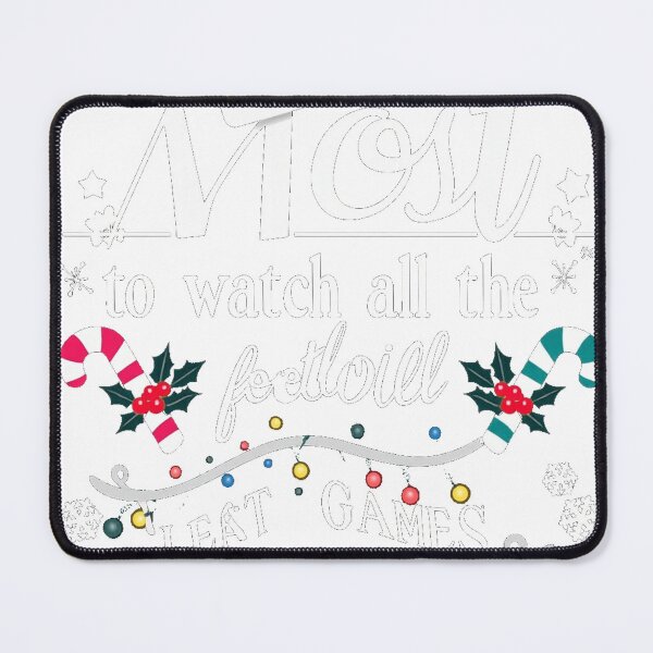 Item preview, Most Likely To Watch All The Football Games Christmas designed and sold by lht6474.