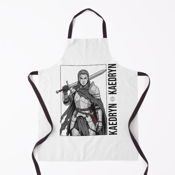 Item preview, Kaedryn Female Knight Warrior Fantasy Sword Armor Gothic T-Shirt designed and sold by StickerNestYou.