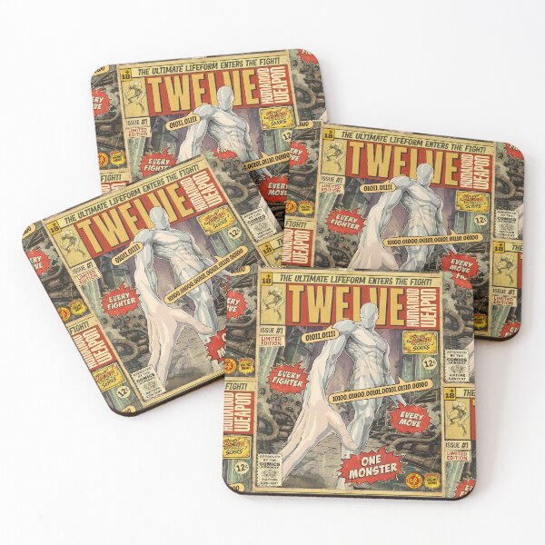 Item preview, Street Fighter Twelve Vintage Retro Comic Cover Art designed and sold by Back2Collage.
