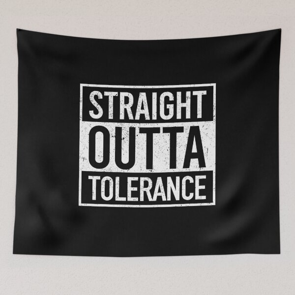 Item preview, Straight Outta Tolerance - Funny parody designed and sold by xelkaiory.