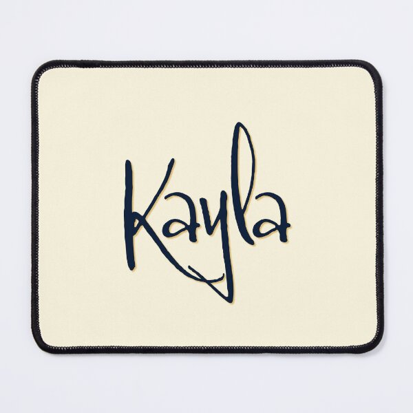 Item preview, KAYLA personalized type design designed and sold by CharlottePlaceArt.