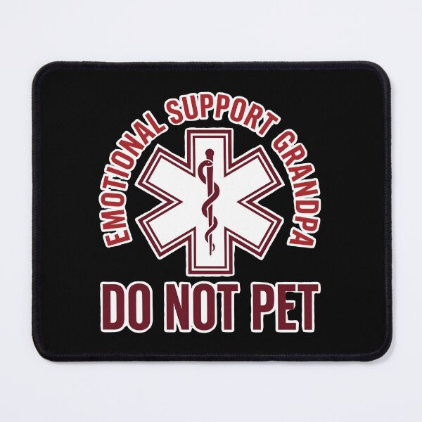 Item preview, Emotional Support Grandpa Do Not Pet EMT Paramedic Funny Medical T-Shirt designed and sold by StickerNestYou.