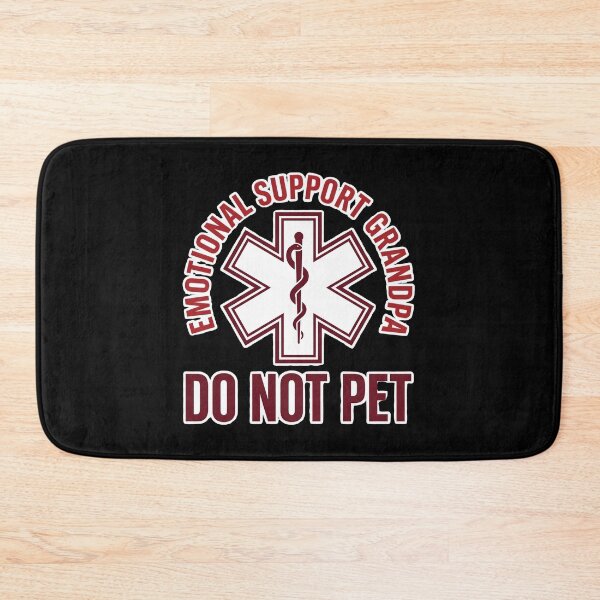 Item preview, Emotional Support Grandpa Do Not Pet EMT Paramedic Funny Medical T-Shirt designed and sold by StickerNestYou.