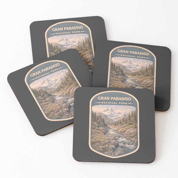 Item preview, Italy National Parks Vintage Travel Prints: Gran Paradiso  designed and sold by PinUpPizzazz.
