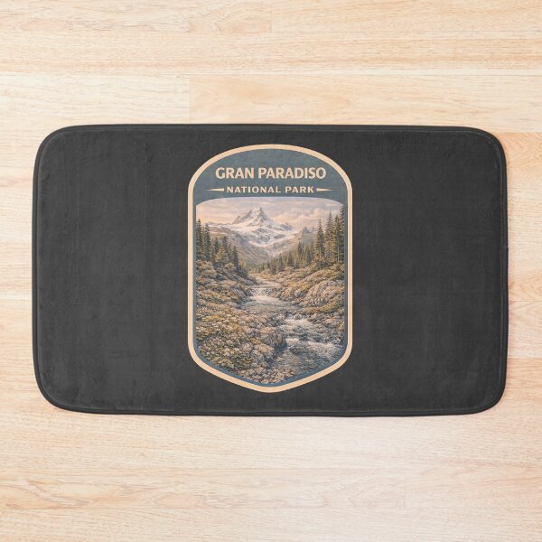 Item preview, Italy National Parks Vintage Travel Prints: Gran Paradiso  designed and sold by PinUpPizzazz.