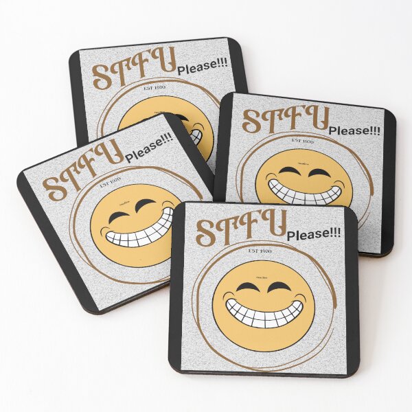 Item preview, STFU designed and sold by Glen McDonald.