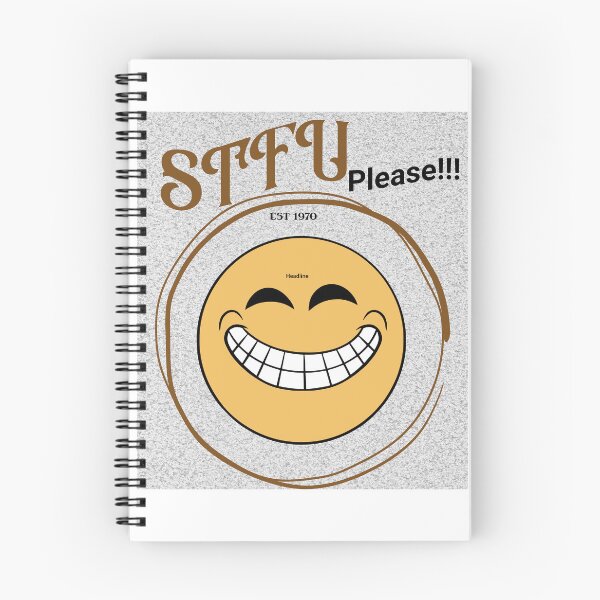 Item preview, STFU designed and sold by Glen McDonald.
