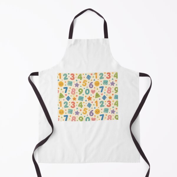 Item preview, Numbers & Shapes Seamless Pattern Throw Blanket designed and sold by MR4me.