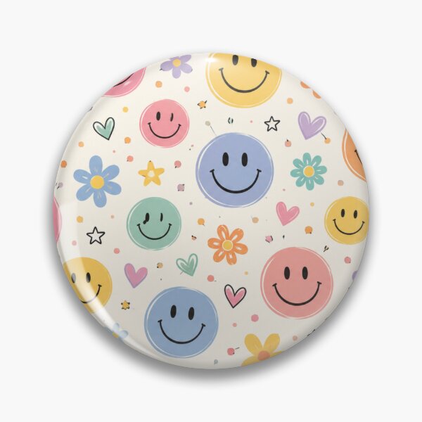 Item preview, Happy Faces Seamless Pattern Throw Blanket designed and sold by MR4me.