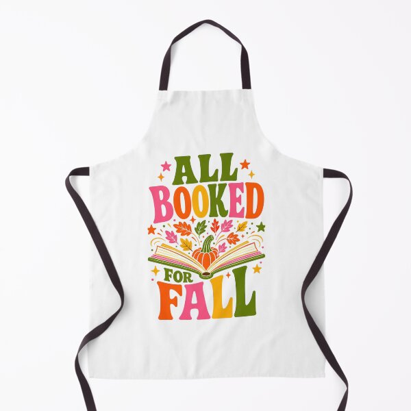 Item preview, All Booked for Fall – Cute Autumn Reading Design for Book Lovers, Librarians & Teachers designed and sold by GroveLaneCreative.