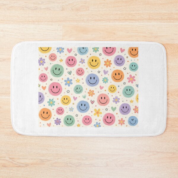 Item preview, Happy Faces Seamless Pattern Throw Blanket designed and sold by MR4me.