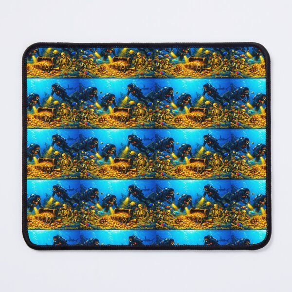 Item preview, Deep Sea Divers Treasure Hunt – Panoramic Underwater Adventure designed and sold by The Art Queen Of Michigan .