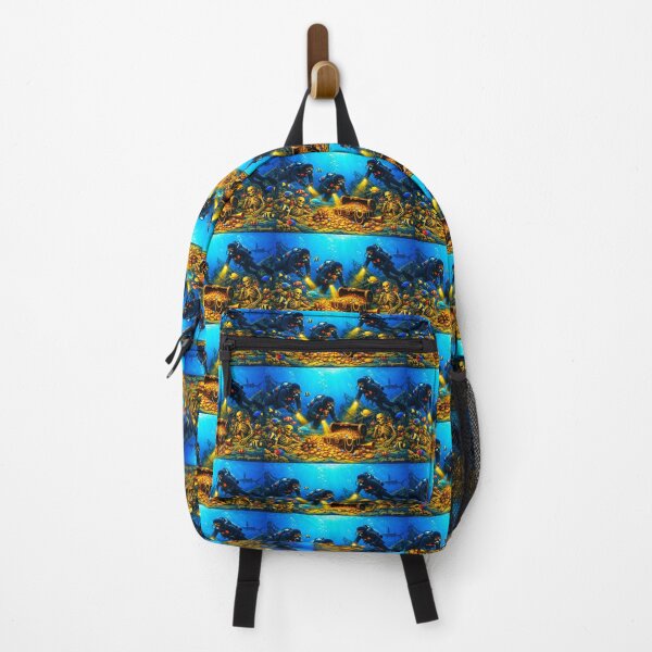 Item preview, Deep Sea Divers Treasure Hunt – Panoramic Underwater Adventure designed and sold by The Art Queen Of Michigan .