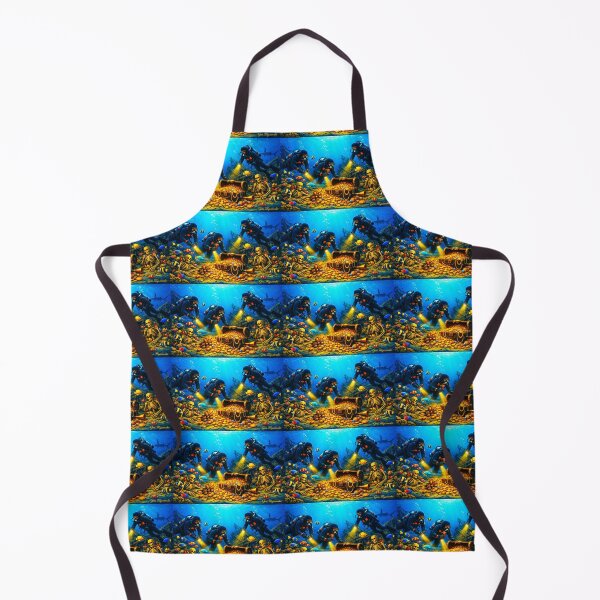 Item preview, Deep Sea Divers Treasure Hunt – Panoramic Underwater Adventure designed and sold by The Art Queen Of Michigan .