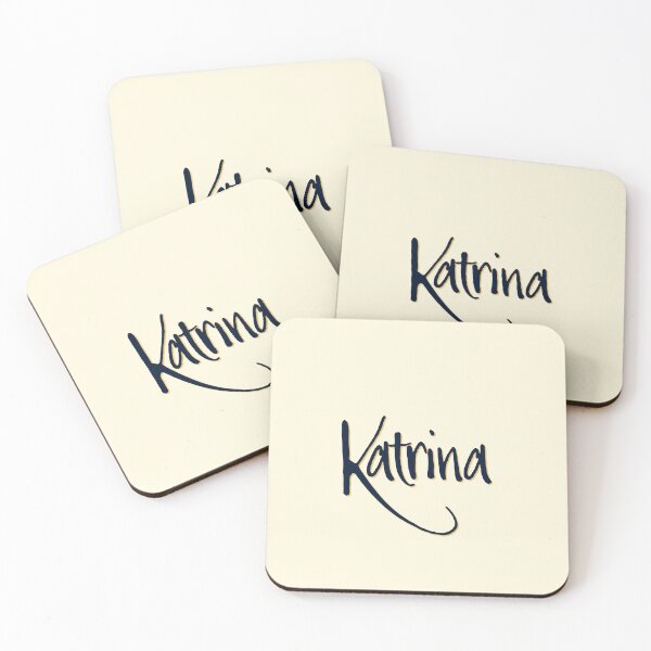Item preview, KATRINA personalized type design designed and sold by CharlottePlaceArt.