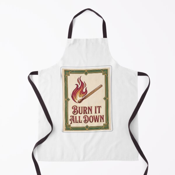 Item preview, Burn It All Down Vintage Matchbox Sarcastic designed and sold by ryanguas.
