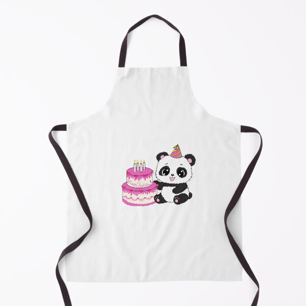 Item preview, Cute Panda with Cake designed and sold by BunnySoftArt.