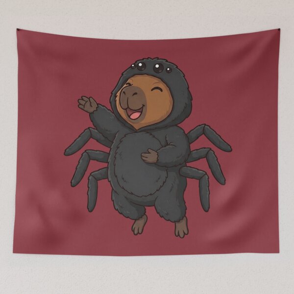 Item preview, Capybara Halloween Spider Costume designed and sold by Ivy-Triggs.