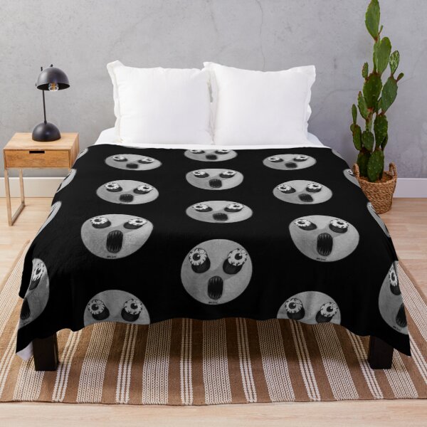 Item preview, Desaturated Surprised Scar-E-Moji - Black & White Edition designed and sold by Grimmlar.
