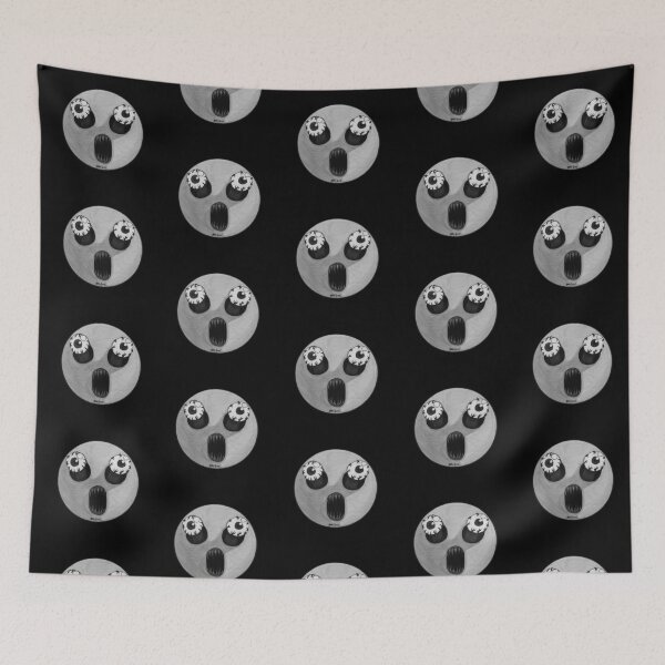 Item preview, Desaturated Surprised Scar-E-Moji - Black & White Edition designed and sold by Grimmlar.