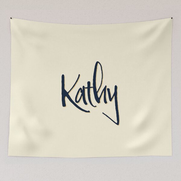 Item preview, KATHY personalized type design designed and sold by CharlottePlaceArt.