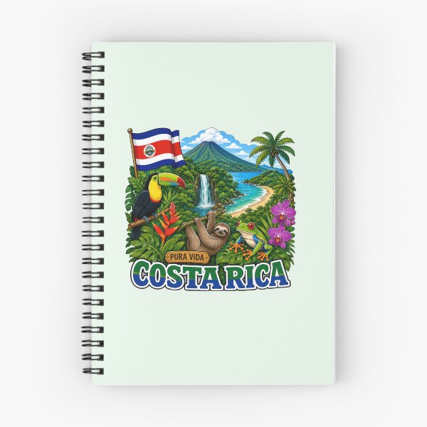 Item preview, Costa Rica - Pura Vida designed and sold by Myra365Art.