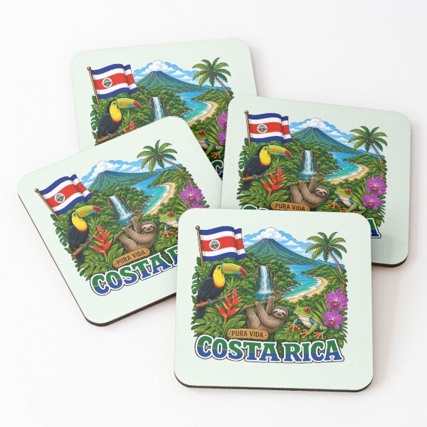 Item preview, Costa Rica - Pura Vida designed and sold by Myra365Art.