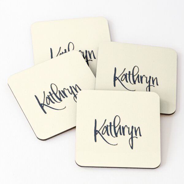 Item preview, KATHRYN personalized type design designed and sold by CharlottePlaceArt.