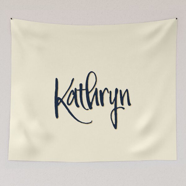 Item preview, KATHRYN personalized type design designed and sold by CharlottePlaceArt.