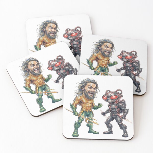 Item preview, Aquaman and Black Manta designed and sold by Stinky Steve OG.