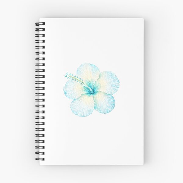 Item preview, Single Ocean Paradise Hibiscus | Watercolor Tropical Floral Art | Botanical Flower Illustration designed and sold by Nolmo.