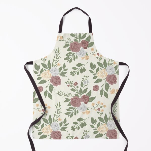 Item preview, pastel pattern of flowers and leaves designed and sold by Ruchi73.