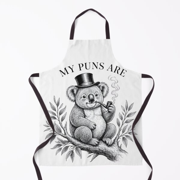 Item preview, My Puns Are Koala Tea Funny Koala Pun designed and sold by CF_VintageDesign.