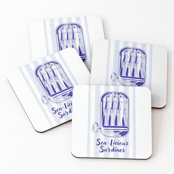 Item preview, Sea-licious Blue Striped Sardines Phone Case designed and sold by Catzelle.