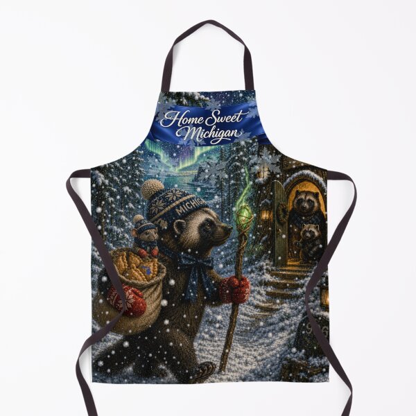 Item preview, Home Sweet Michigan | Winter Wonderland designed and sold by FreshWaterWares.