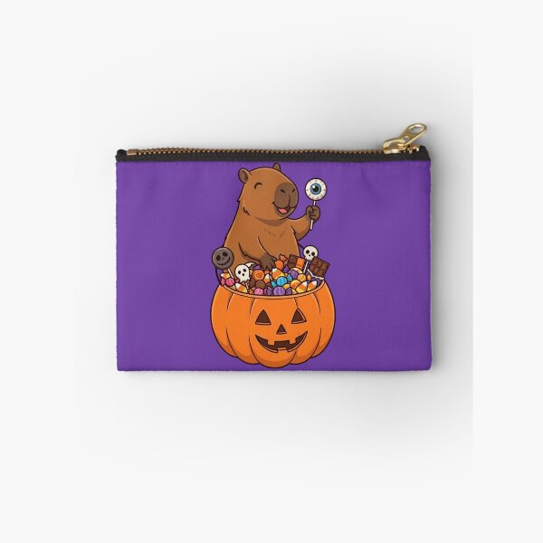 Item preview, Halloween Capybara With Candy Bucket designed and sold by Ivy-Triggs.