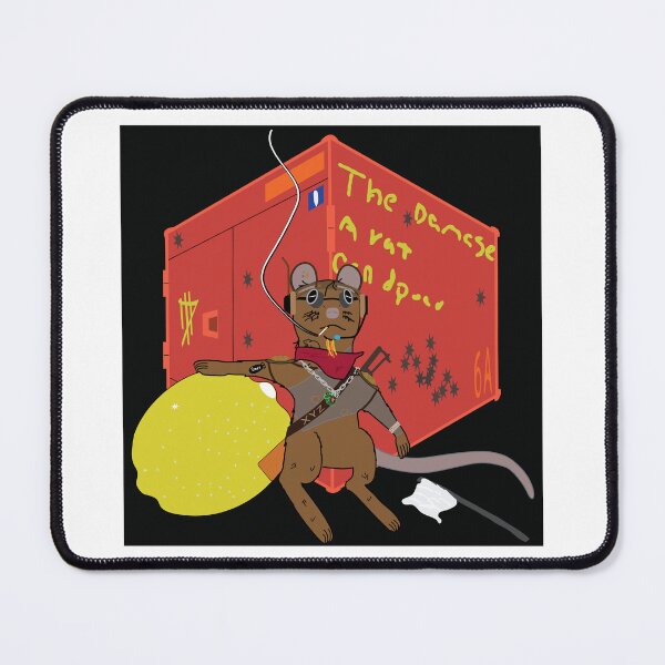 Item preview, The Damage A Rat Can Do-Graffiti designed and sold by Devin Hammer.