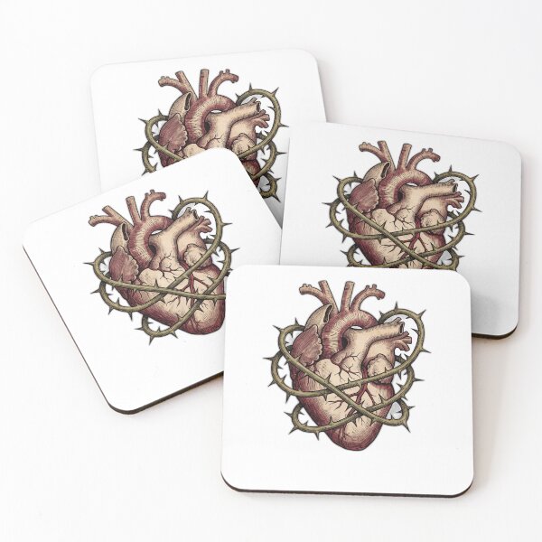 Item preview, Handle With Indifference Anatomical Heart Gothic designed and sold by ryanguas.
