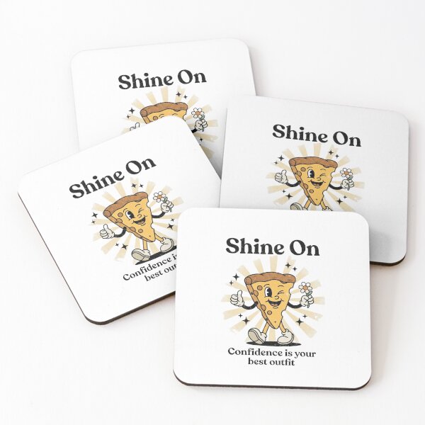 Item preview, Shine On Pizza Slice designed and sold by Colorful-Garden.