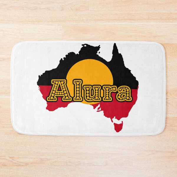 Item preview, Alura Country – Indigenous-Inspired Australian Map Art designed and sold by Indigenous-Aus.