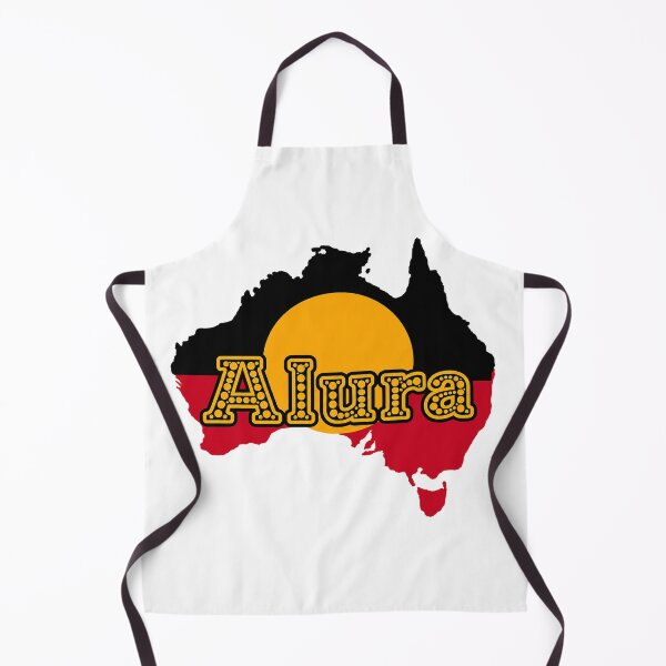 Item preview, Alura Country – Indigenous-Inspired Australian Map Art designed and sold by Indigenous-Aus.
