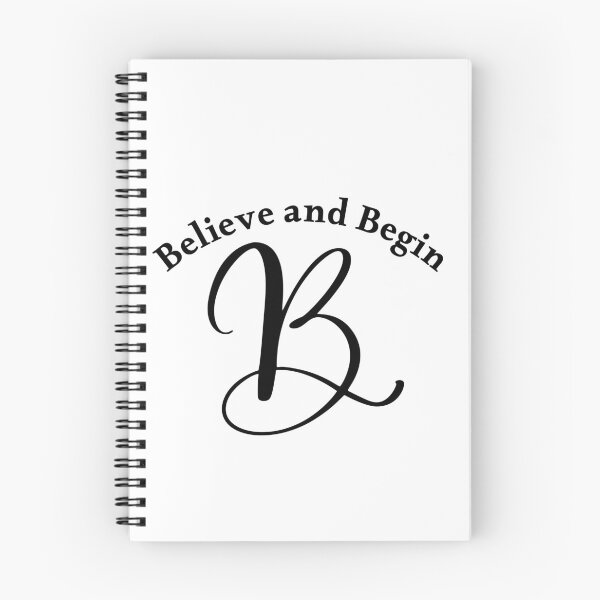 Item preview, Believe and Begin designed and sold by Loly-Press.