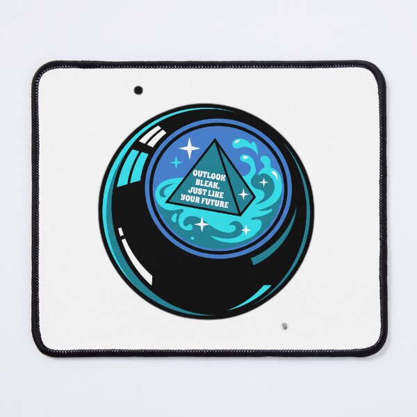 Item preview, Outlook Bleak Magic 8 Ball Sarcastic Funny designed and sold by ryanguas.