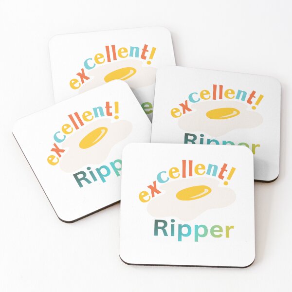Item preview, Ripper Excellent Aussie Slang Design designed and sold by Amilu Creative.