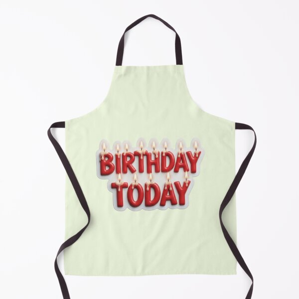 Item preview, Birthday Today Candle Lettering Sticker Tee Gifts designed and sold by Love & Papercraft ⭐️⭐️⭐️.