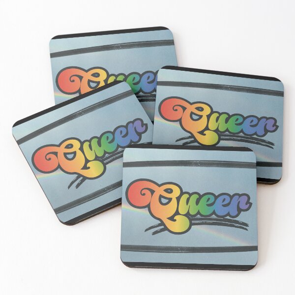 Item preview, Diseño de guion "Queer" de Rainbow Sky designed and sold by art by hannah lang.