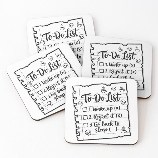 Item preview, Wake Up Regret It Funny To Do List Sarcastic designed and sold by ryanguas.