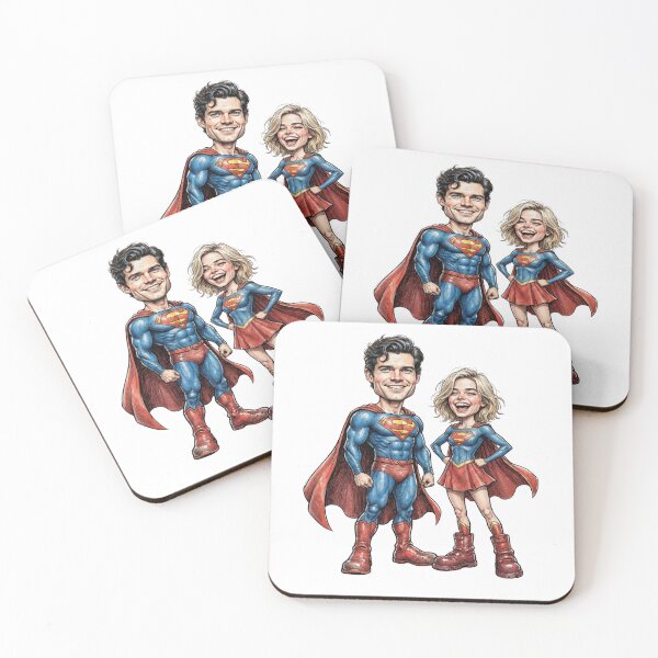 Item preview, Superman and Supergirl designed and sold by Stinky Steve OG.